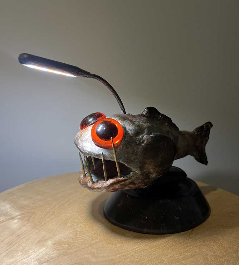 Fish lamp
