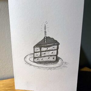Hand drawn card