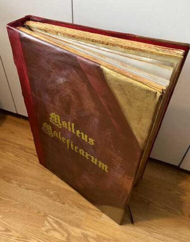 Spell Book, made for the Kiln Theatre production of "Coven". A1 size.